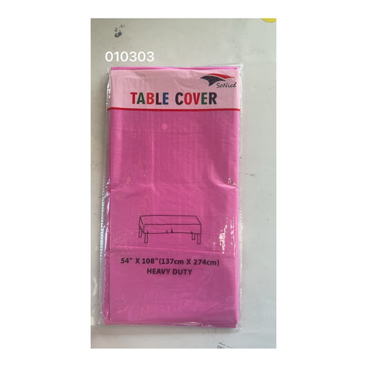 Table Cover Square Hot Pink