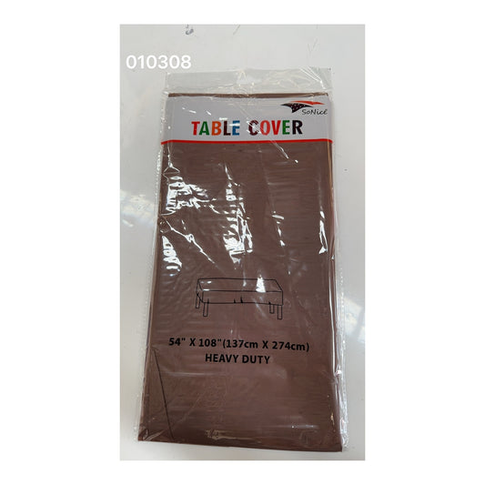 Table Cover Square Brown