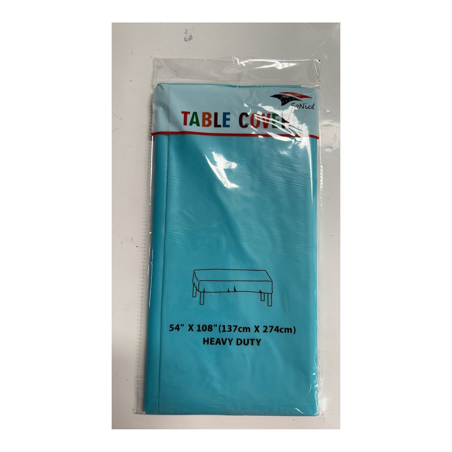 Table Cover Square Turquoise