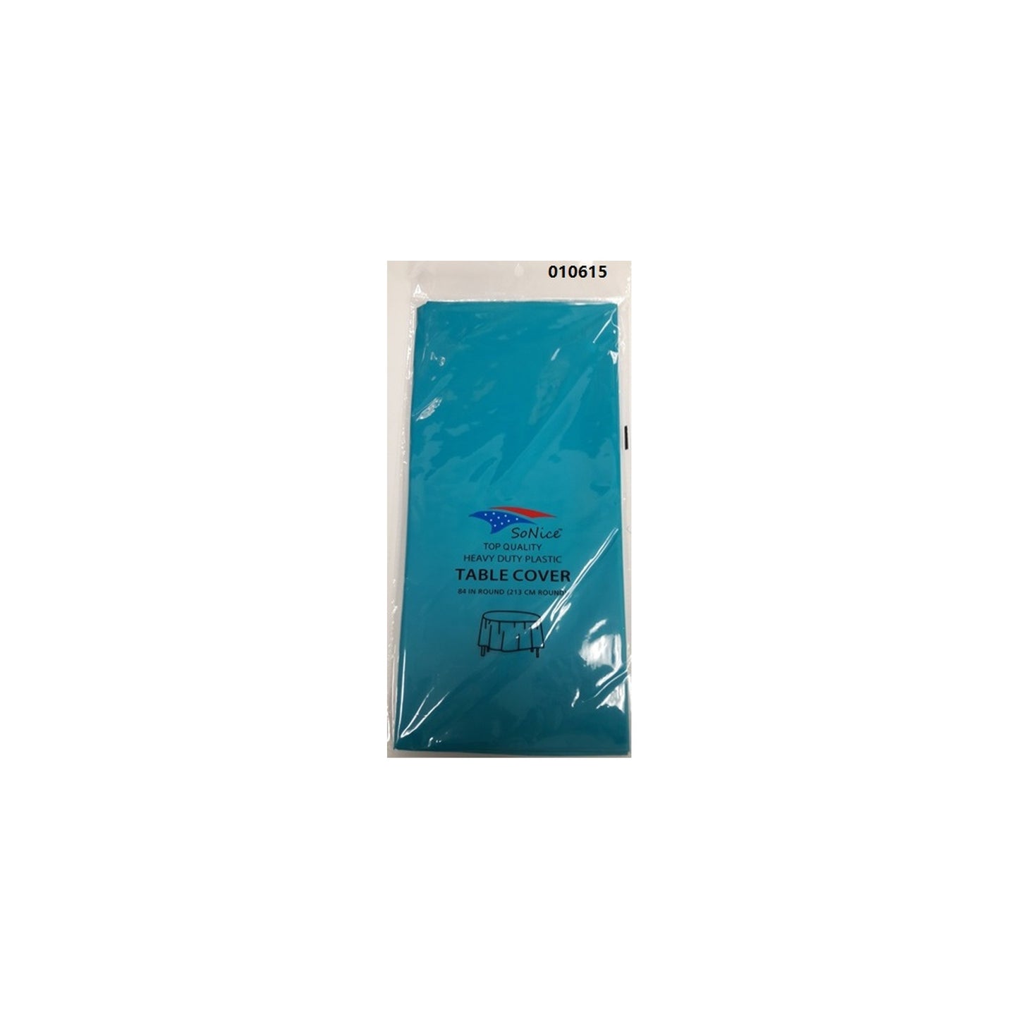 Round Tablecover Turquoise