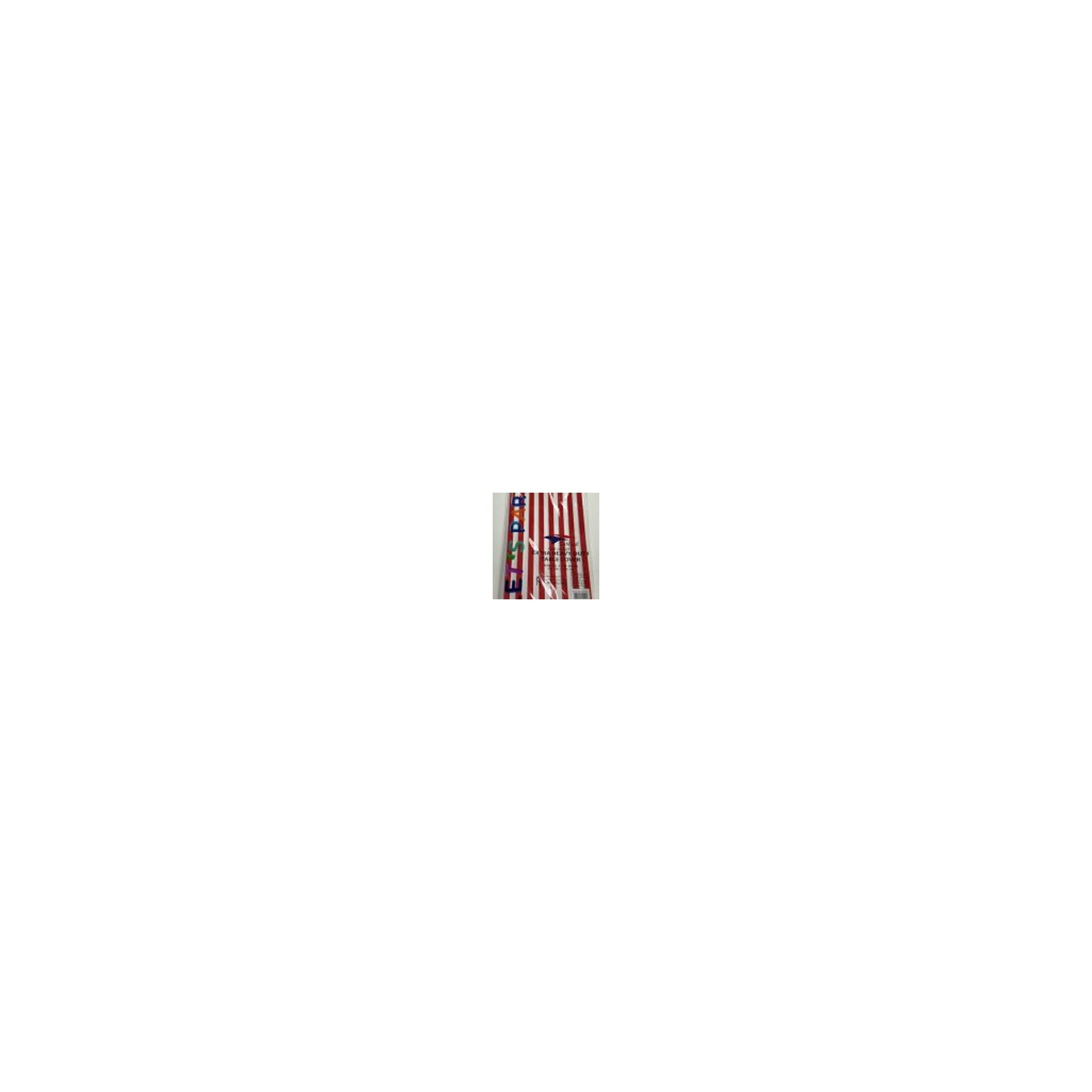 54" x 96" Striped Table Cover Red Circus