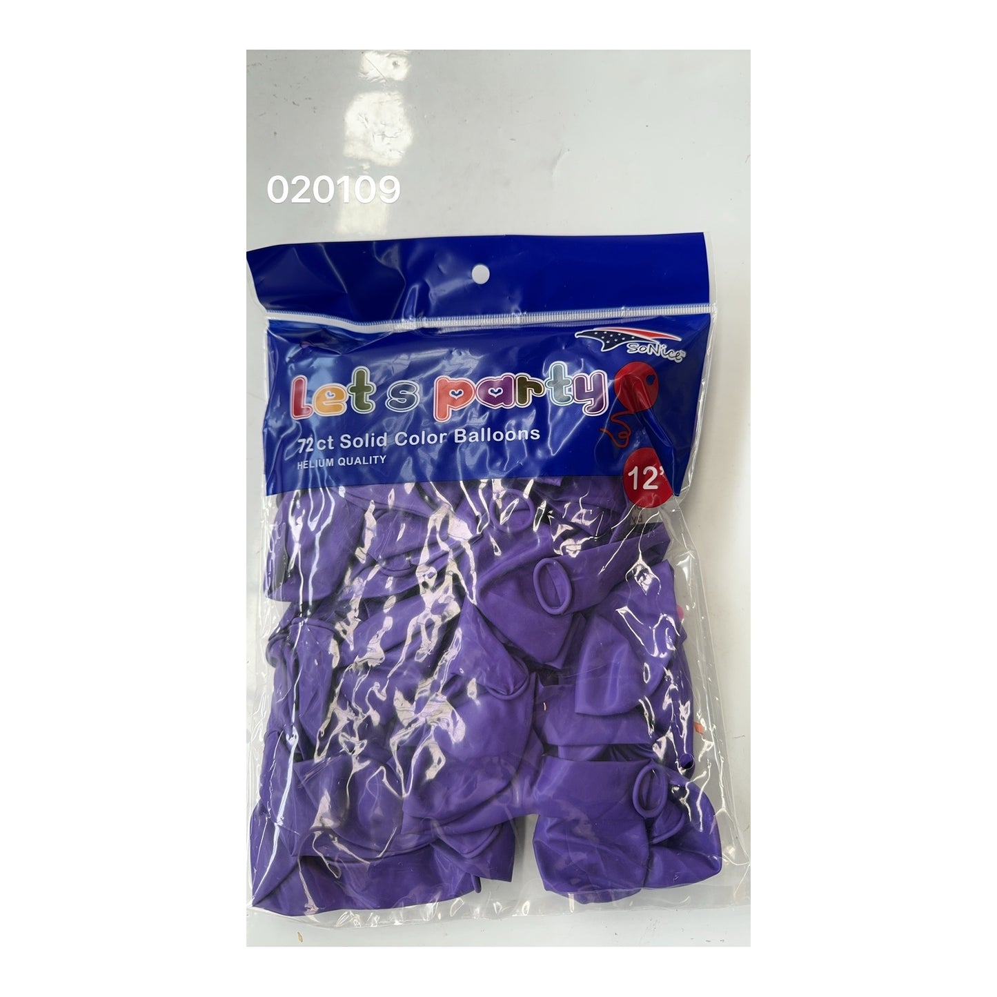 Balloon Lavender 72 ct