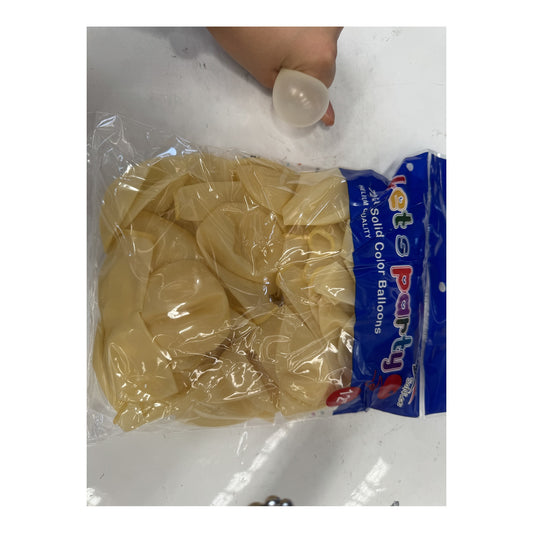 (c) 12" Balloon Clear 72ct