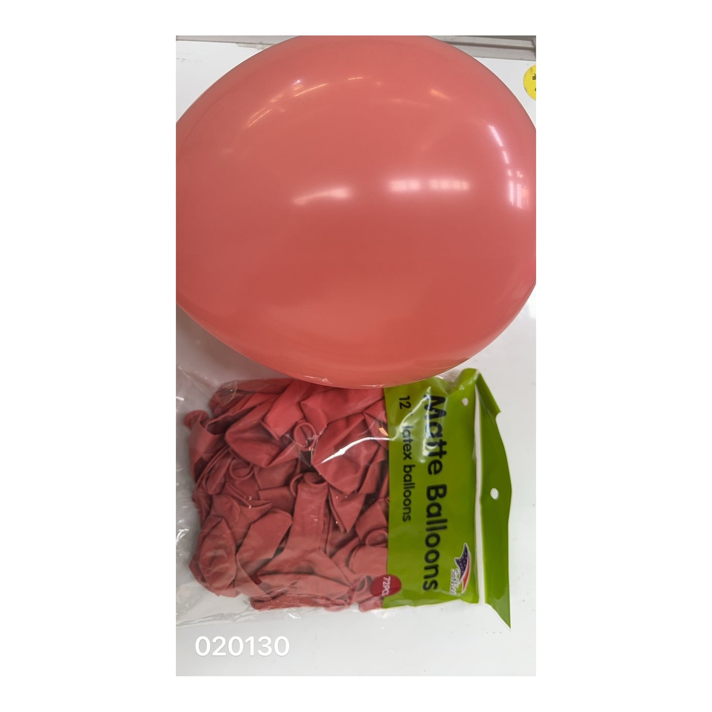 12" Balloon Matte Pink 72 ct 48/case