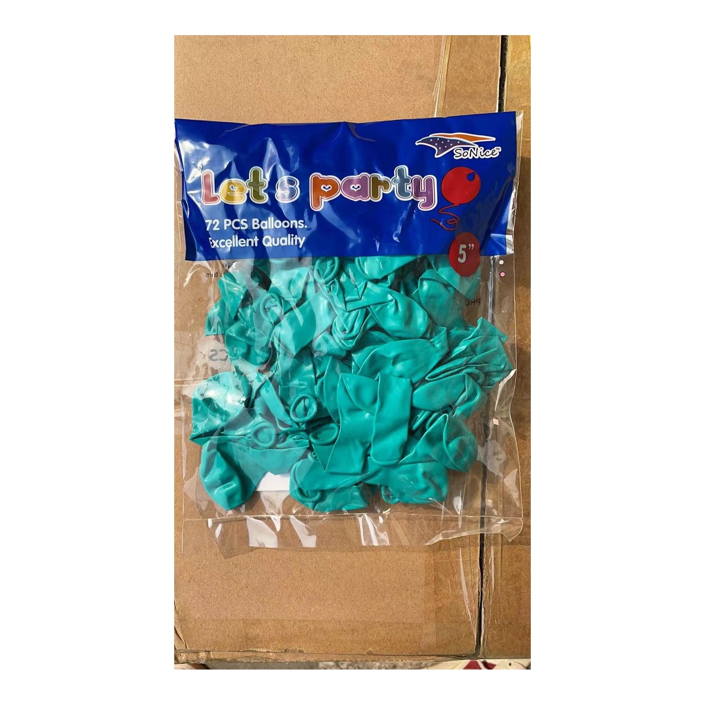 5" Balloon Turquoise