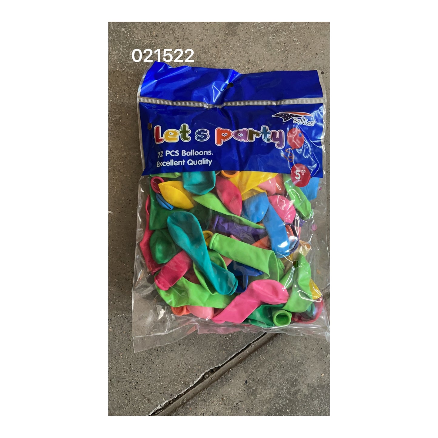 5" Balloon Mix