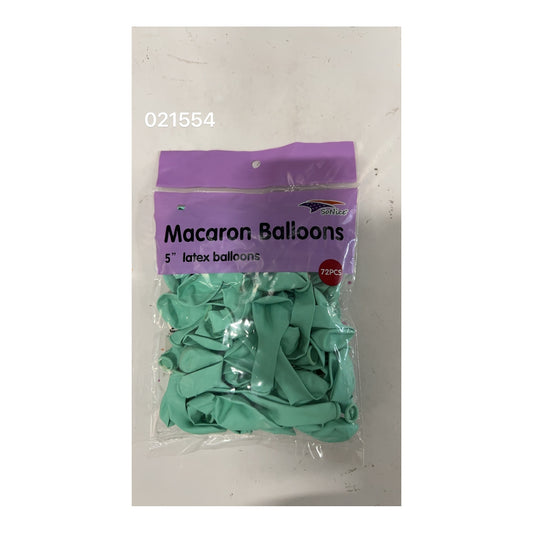 5" Balloon Matte Sage 72 ct 96Bg/Cs