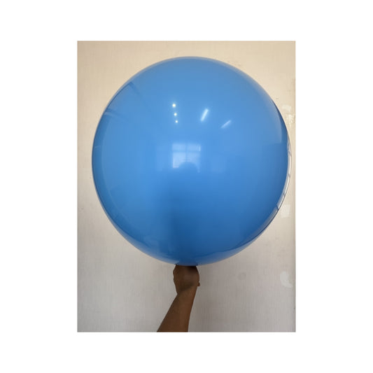 36" Latex Balloon 2Pcs Light Blue 120Pk/Cs