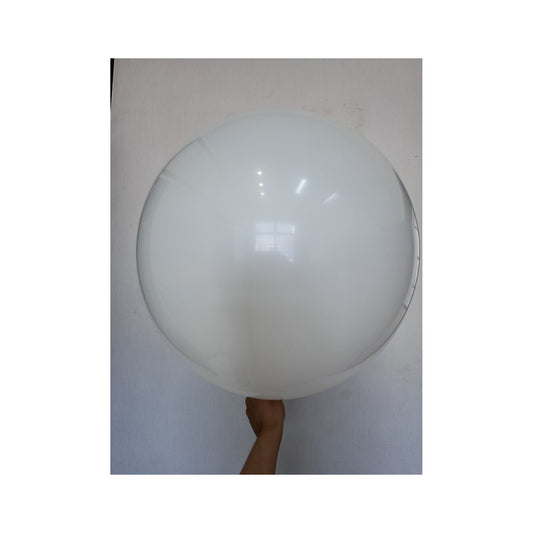 36" Latex Balloon 2Pcs White 120Pk/Cs