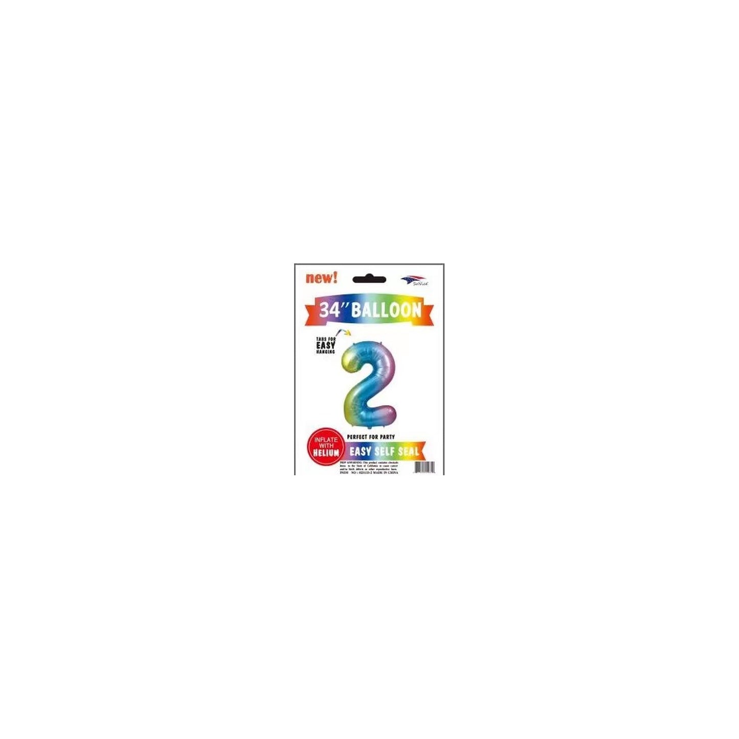34" Foil Balloon Pastel #2