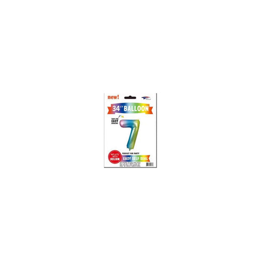 34" Foil Balloon Pastel #7
