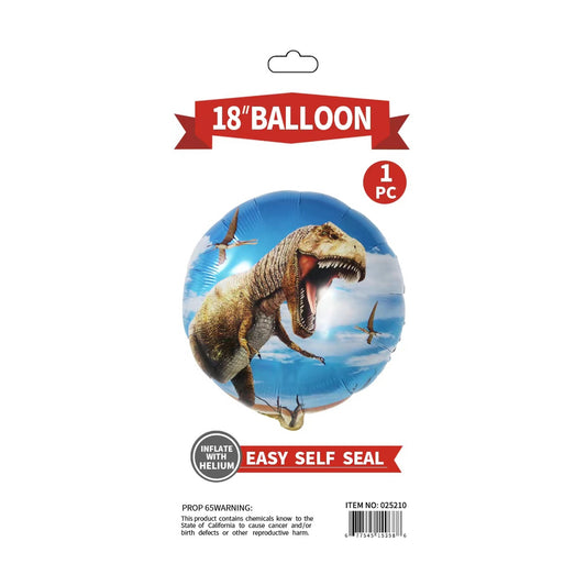 1Pc Foil Balloon Dinosaur 600/case