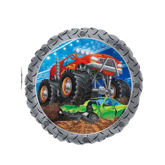 18" Mylar Balloon M/Truck 2P 600Pk/Cs