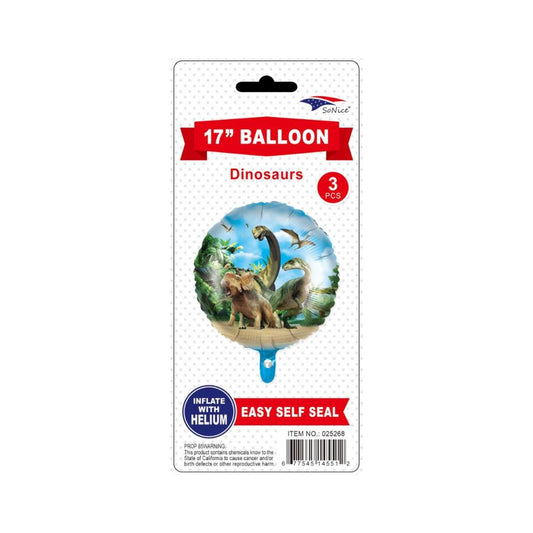 (c) 18" (c) Foil Balloon Dinosaur