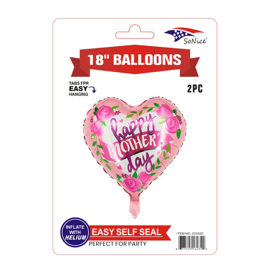 2Pc M/Balloon Mother'S Day