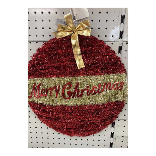 19" Christmas Decor Circle