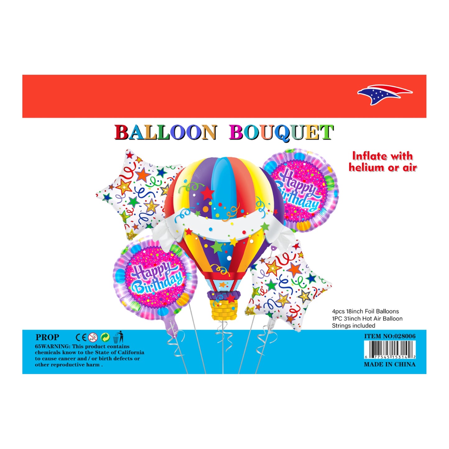 (c) Balloon Bouquet Hot-Air