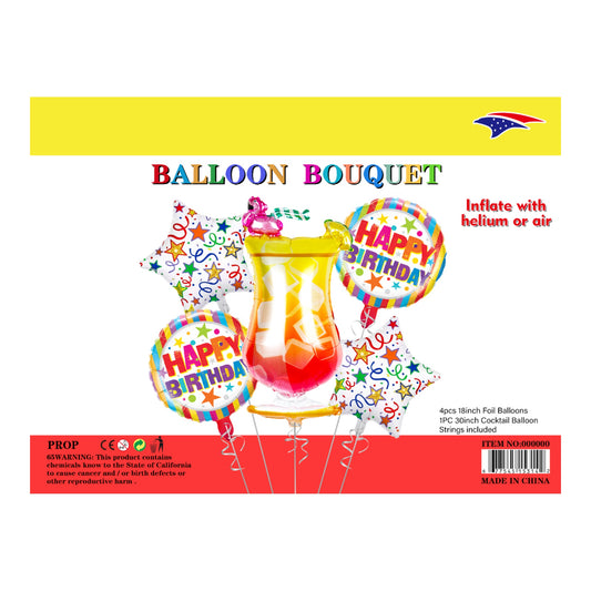 (c) Balloon Bouquet Juice