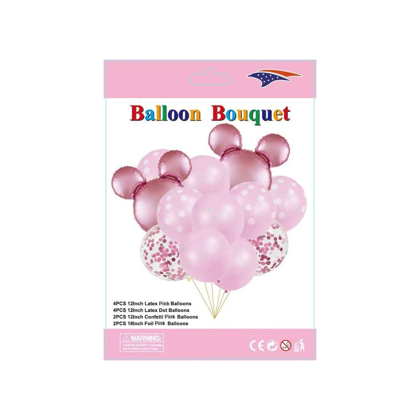 Balloon Bouquet Girl 120Set/Cs