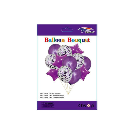 Balloon Bouquet Purple
