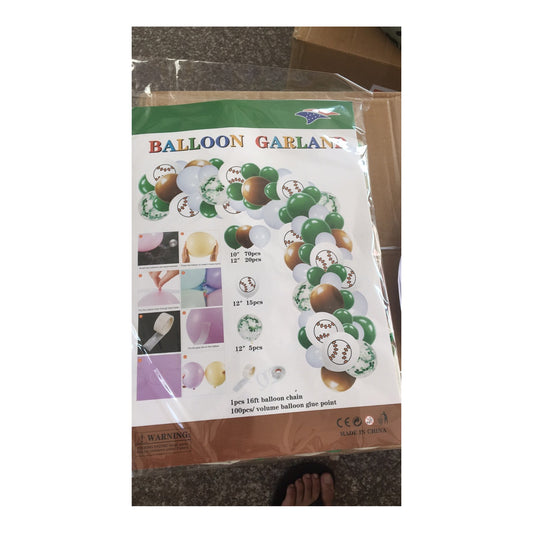 Balloon Garland Baseball