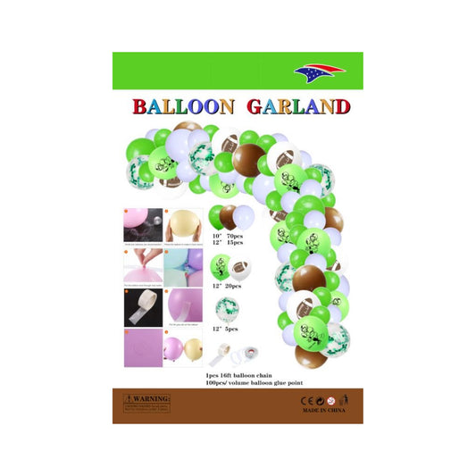 Balloon Garland Football
