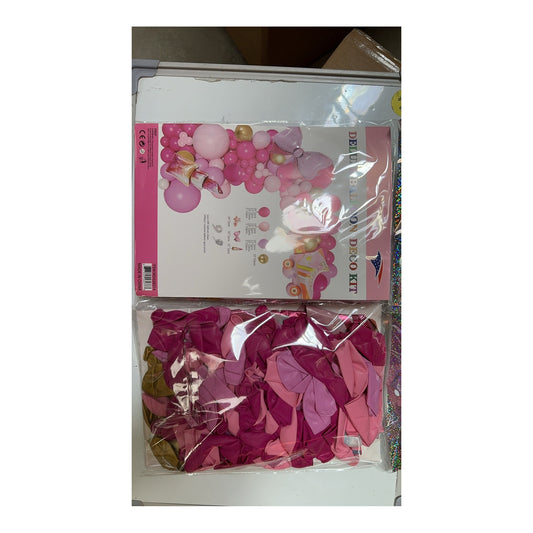 Balloon Garland Kit Pretty Girl 60Pk/Cs