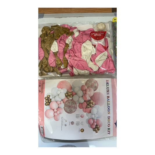 Balloon Garland Kit Bautizo Pink 60Pk/Cs