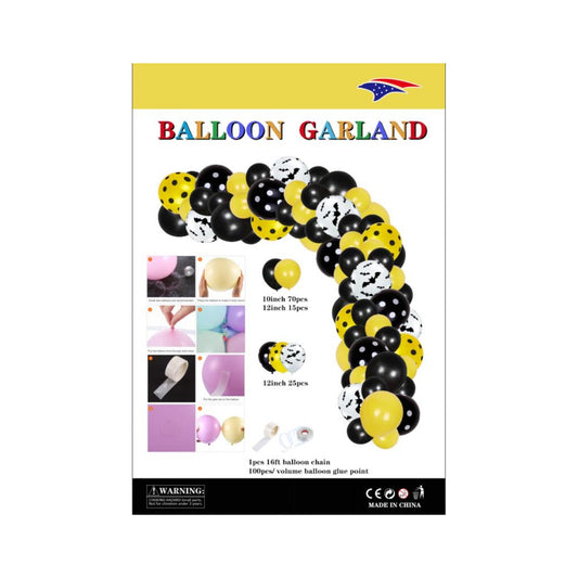 Balloon Garland Bat 60Set/Cs