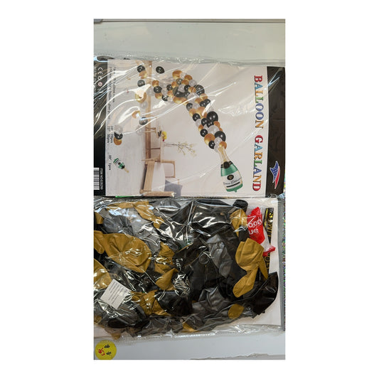Balloon Garland Champagne