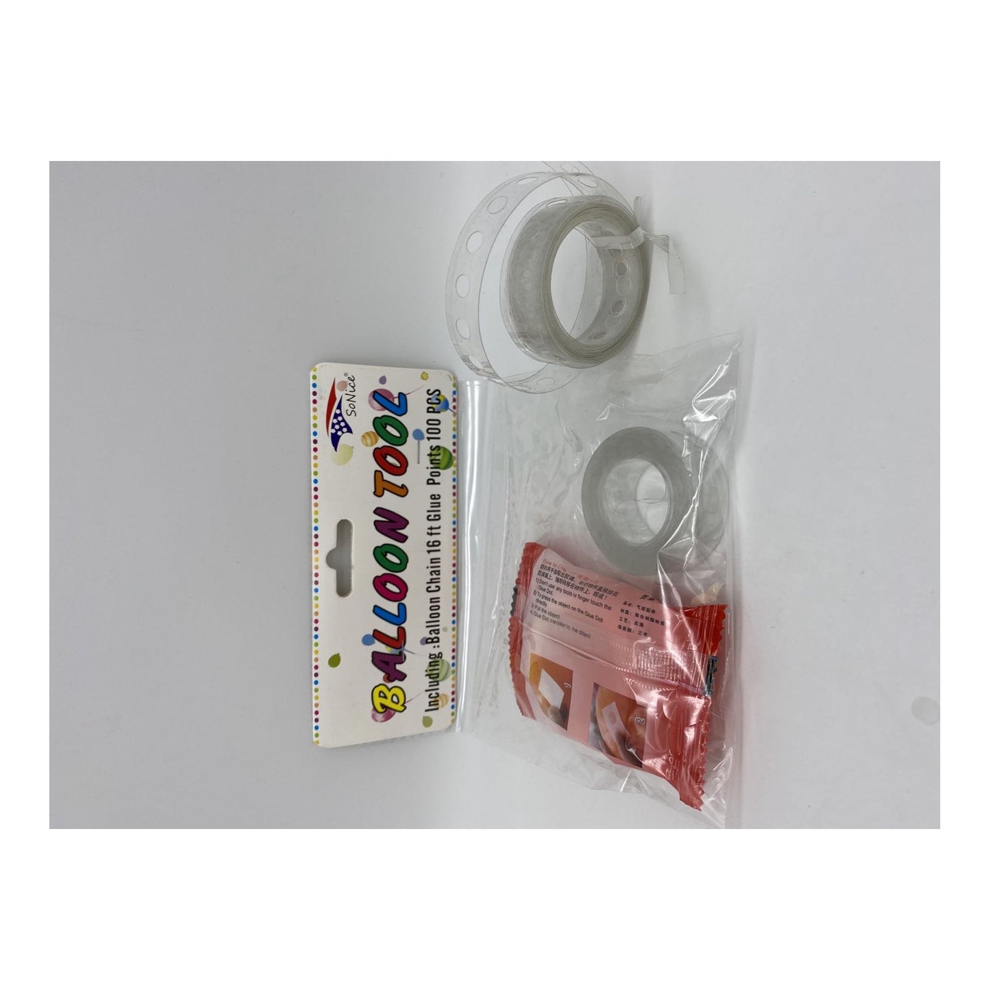 Balloon Chain+Glue Set 300Set/Cs