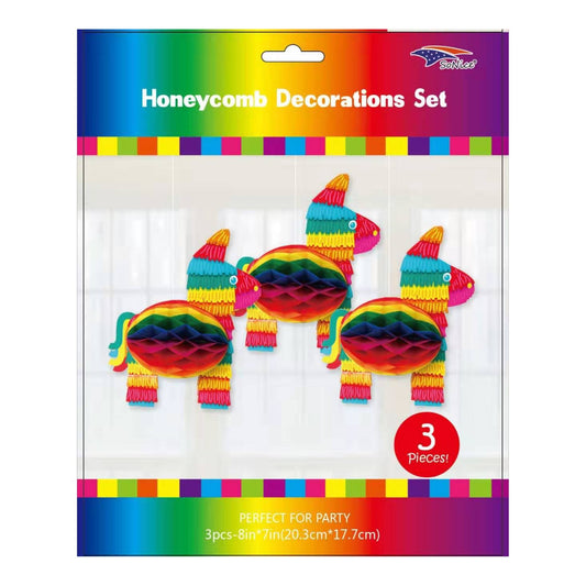 3Pcs H/Comb Llamas Set 120/case