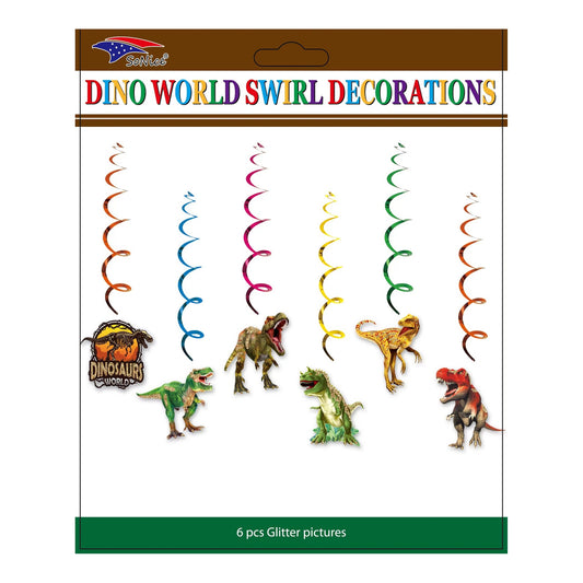 Swirl Deco Dino 120Set/Cs