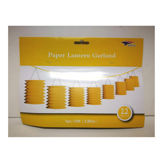 (c) Lantern Garland Yellow