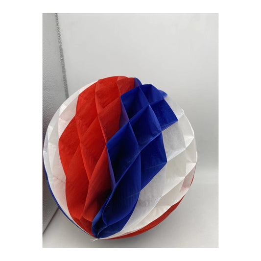 (c) Honeycomb Red/Blue/White