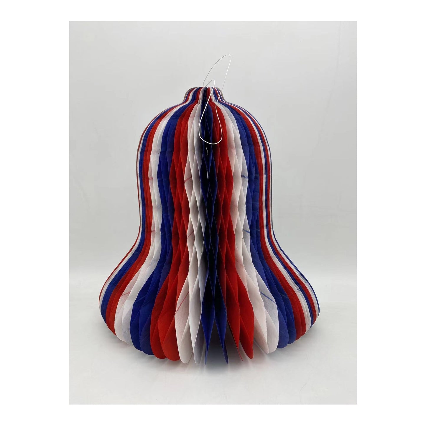 (c) Honeycomb Bell Red/Blue/White