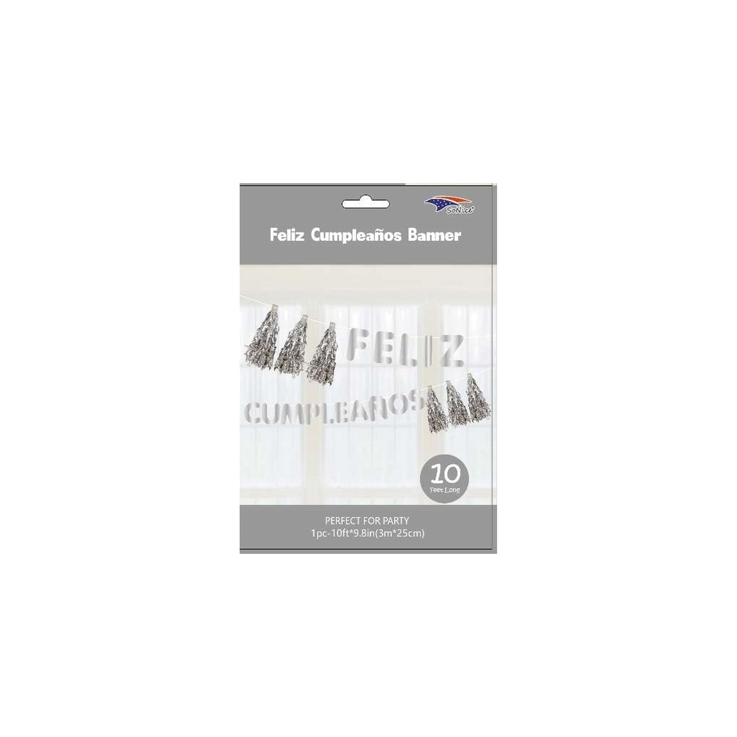 F/C Banner Silver W/Tassel