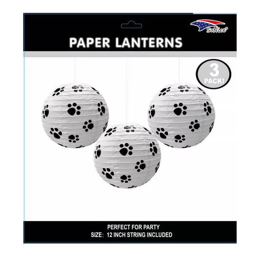 3 ct Lantern Set Paws 96Set/Cs\N