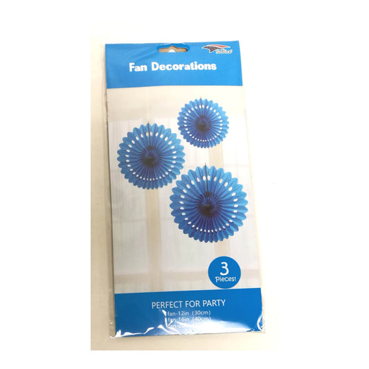 3Pcs Fan Setturquoise 120Set/Cs