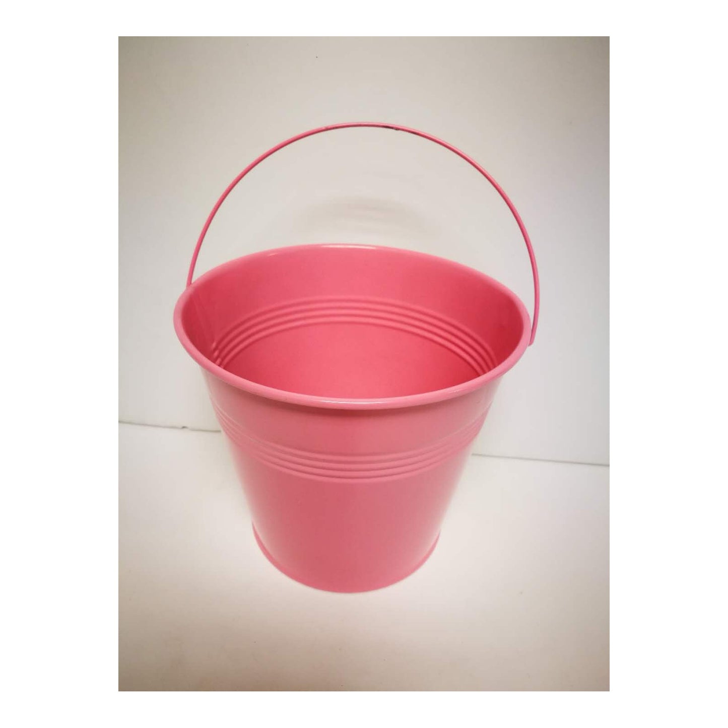 (c) 5" Bucket Medium Light Pink