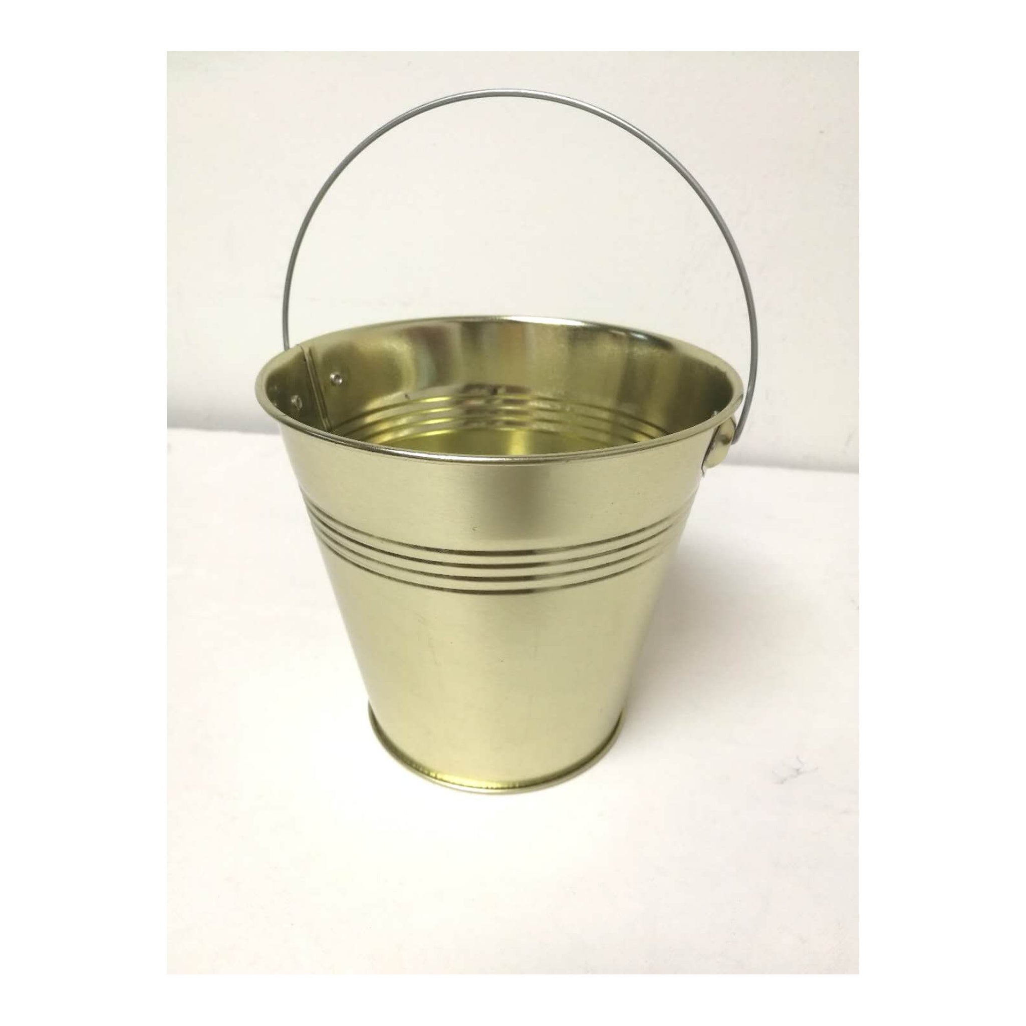 (c) 5" Bucket Medium Gold