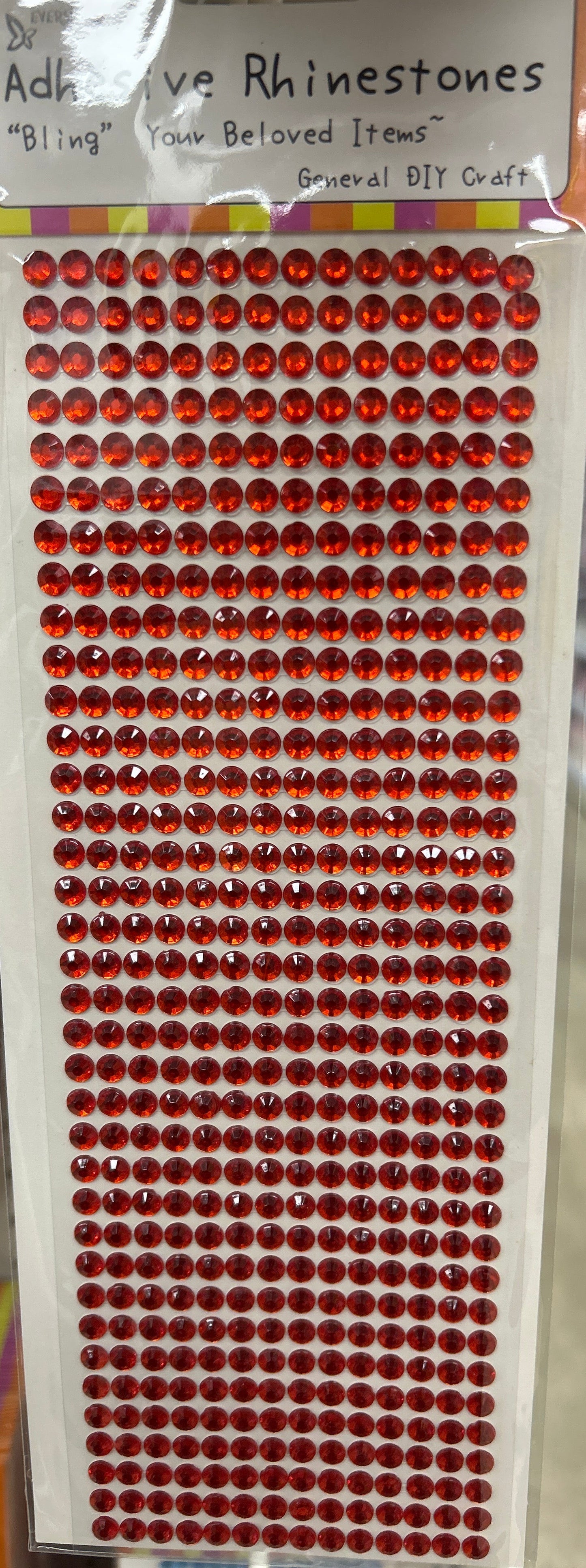 Manta de diamantes de imitación roja