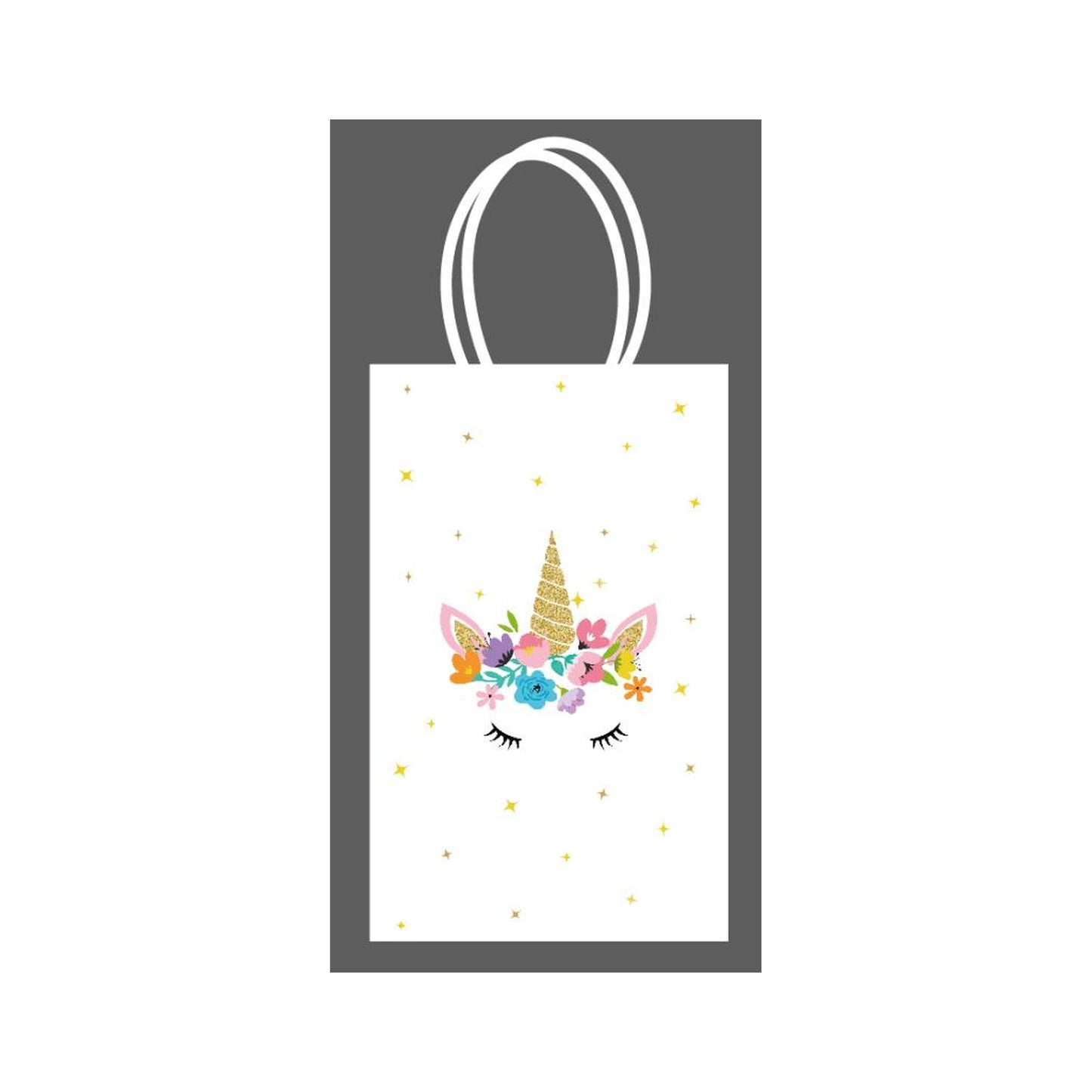 5X8"Craft bags Unicorn