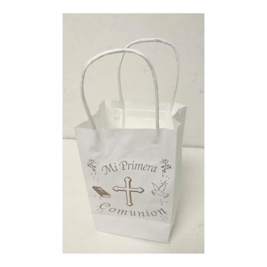 5" x 8"Kraft Bag Comunion Gold