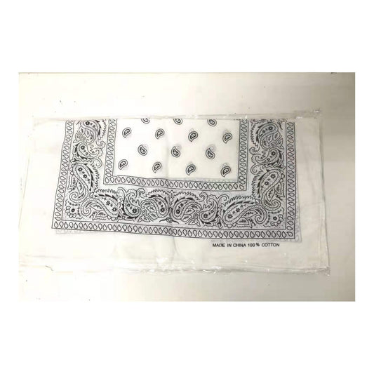 Bandana White 25Doz/Cs