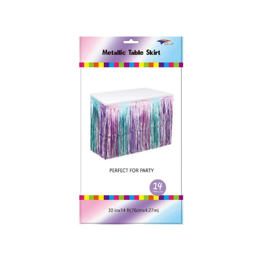 Foil Skirt Pastel