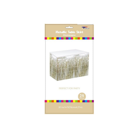 Table Skirt Champagne