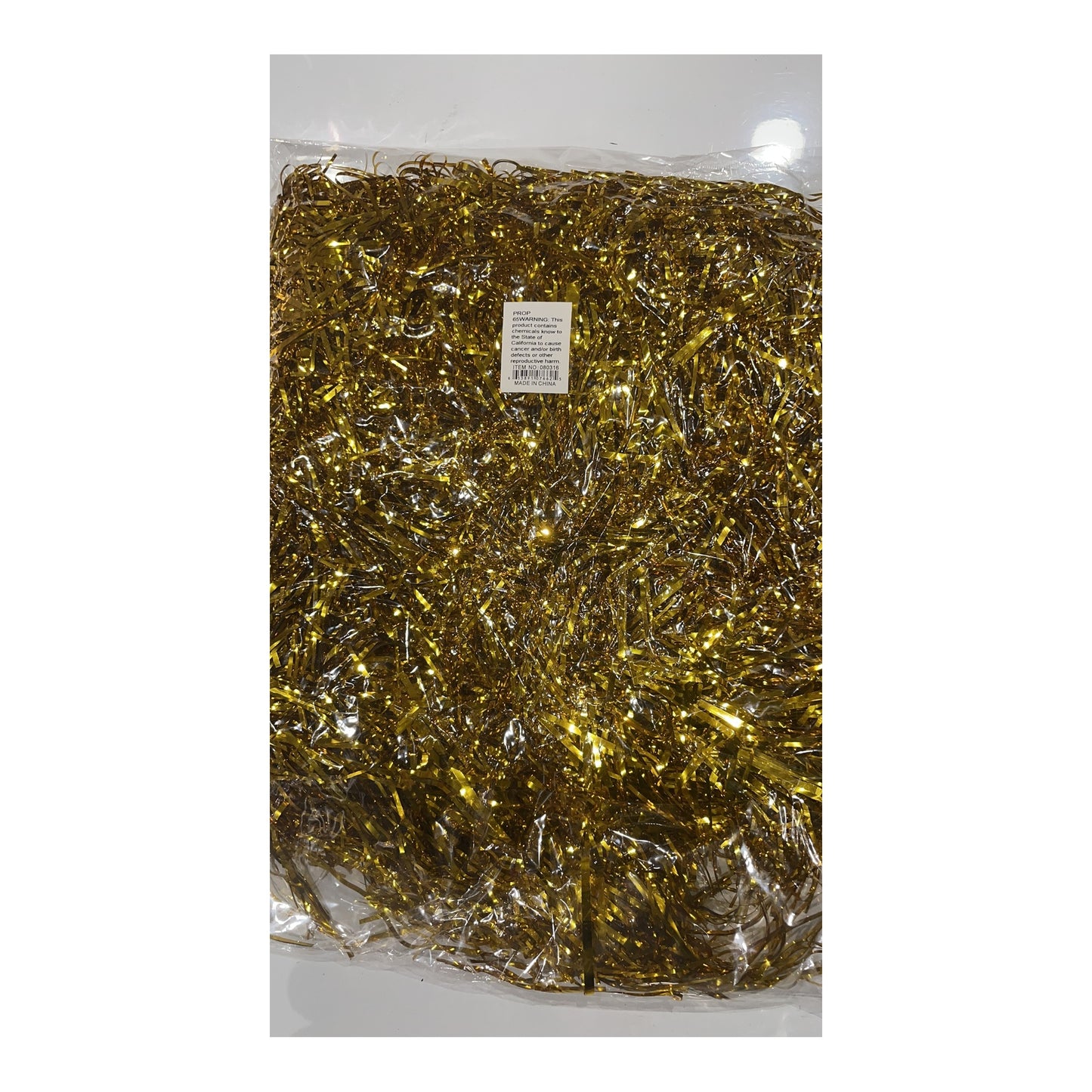 (c) Foil Shred Gold