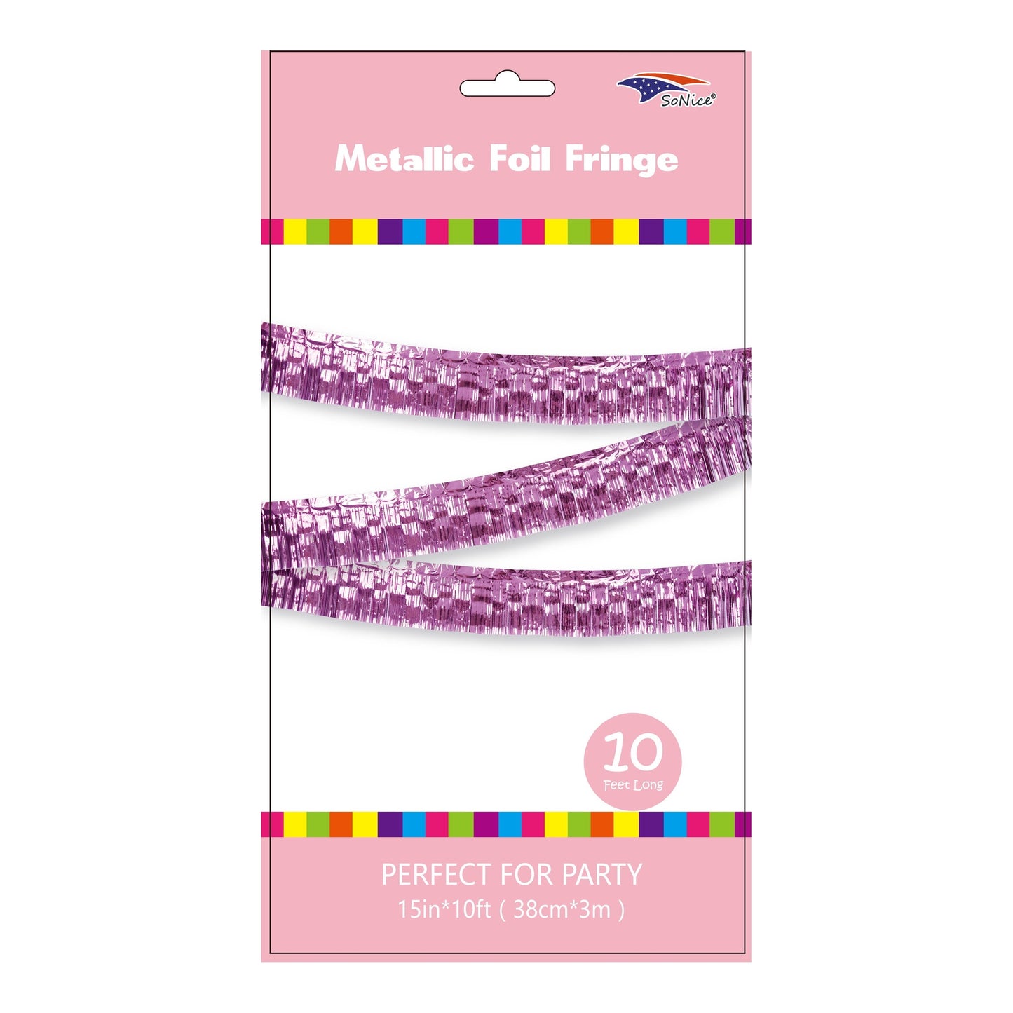 Fringe Banner Light Pink