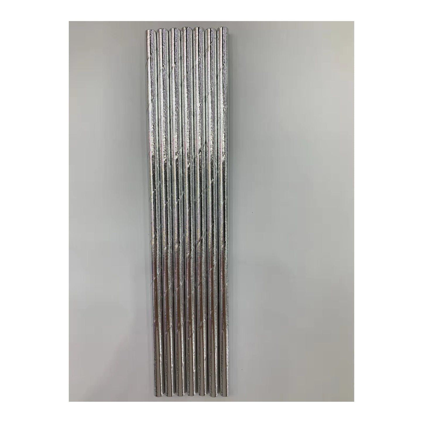 (c) Paper Straws Silver 12ct